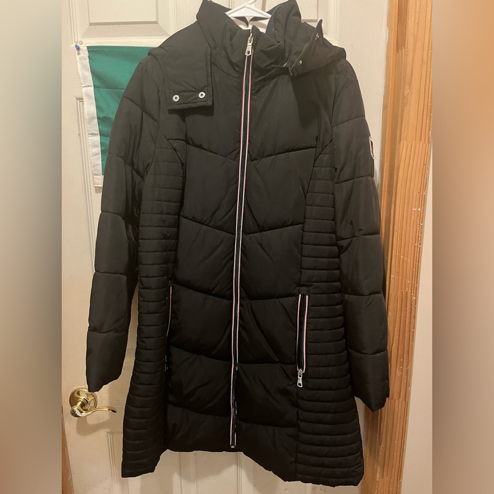 Tommy Hilfiger Black Quilted Jacket